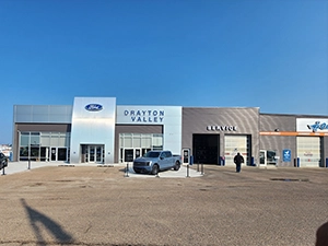 Ford Dealership Drayton Valley Cladding Project