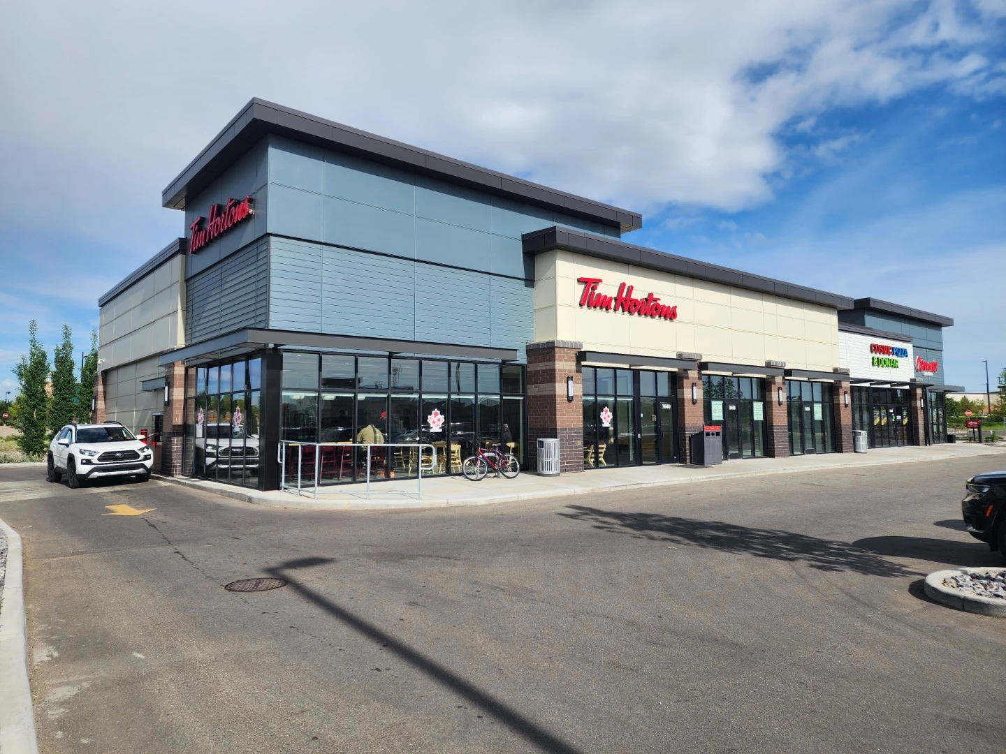 Tim Hortons Cladding Project at Manning, Edmonton