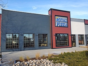 Royal Pizza Commercial Centre Cladding Project