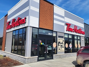 Tim Hortons Winterburn Cladding Project